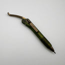 Pre-Owned Marfione Custom Siphon Pen II Antique Green Titanium w/ Bronze Satin Ti Lever & Bronze Polished Ti Hardware