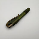 Pre-Owned Marfione Custom Siphon Pen II Antique Green Titanium w/ Bronze Satin Ti Lever & Bronze Polished Ti Hardware