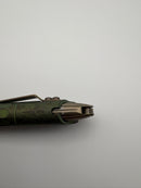 Pre-Owned Marfione Custom Siphon Pen II Antique Green Titanium w/ Bronze Satin Ti Lever & Bronze Polished Ti Hardware