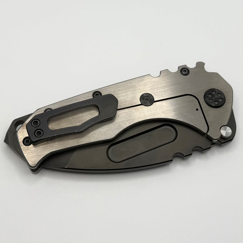 Medford Prae T Titanium Handle with PVD Tanto S35VN (Consignment)