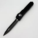Microtech Ultratech Double Edge Black Tactical Fully Serrated 122-3T (Consignment)