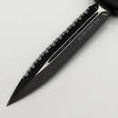 Microtech Ultratech Double Edge Black Tactical Fully Serrated 122-3T (Consignment)