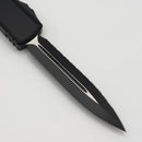 Microtech Ultratech Double Edge Black Tactical Fully Serrated 122-3T (Consignment)