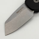 Pro-Tech Runt 5 w/ Black Handle & Stonewash MagnaCut R5401 (Consignment)