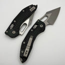 Microtech Manual Stitch RAM LOK Aluminum Frag Titanium Handles & Apocalyptic M390MK 169RL-10APFR