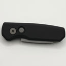Pro-Tech Runt 5 w/ Black Handle & Stonewash MagnaCut R5401 (Consignment)