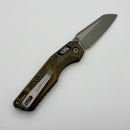 Microtech Marfione Select MSI RAM LOK Mini Frag Antique Bronze Frag Titanium Handles w/ Bronze Accents & Apocalyptic M390MK 210M-10APFRMS3