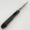 Custom Knife Factory Eagle Rock Zirc Bolsters w/ Carbon Fiber & S110V (Consignment)