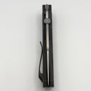 Custom Knife Factory Eagle Rock Zirc Bolsters w/ Carbon Fiber & S110V (Consignment)