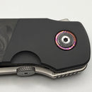 Custom Knife Factory Eagle Rock Zirc Bolsters w/ Carbon Fiber & S110V (Consignment)