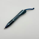 Marfione Custom Siphon Pen II Titanium Ice Blue Slab Side w/ Blue Stippled Cartridge Tube & Blue Accents