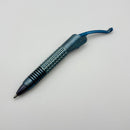 Marfione Custom Siphon Pen II Titanium Ice Blue Frag w/ Blue Stippled Cartridge Tube & Blue Accents