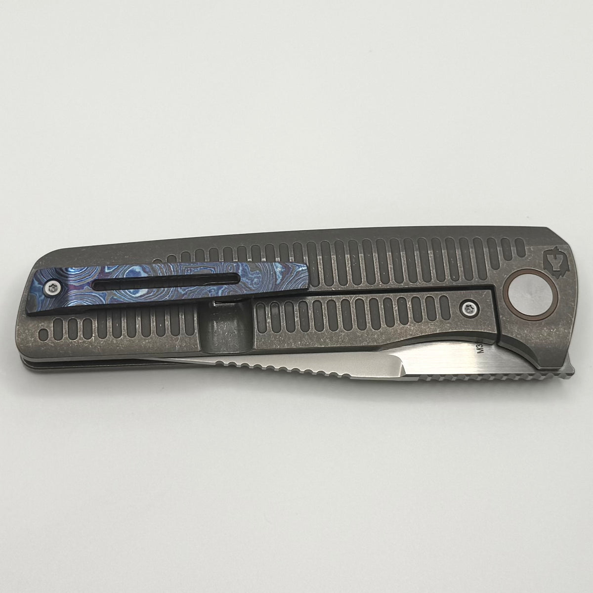 Custom Knife Factory Gnome Titanium & M390 (Consignment)