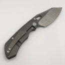 Custom Knife Factory Rotten Design Evo 4.0 Machine Grind S90V w/ Tumbled Handles (Consignment)