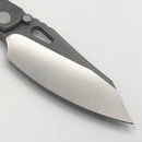Custom Knife Factory Rotten Design Evo 4.0 Machine Grind S90V w/ Tumbled Handles (Consignment)
