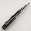 Custom Knife Factory Rotten Design Evo 4.0 Machine Grind S90V w/ Tumbled Handles (Consignment)