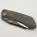 Custom Knife Factory Rotten Design Evo 4.0 Machine Grind S90V w/ Tumbled Handles (Consignment)