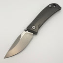 Custom Knife Factory Brat w/ M398 and Titanium/ZircuTi (Consignment)