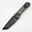 Borka Blades Sean Marfione Ti2 Design Collab SBT Gambler Handles & DLC Star Ground Tanto M390