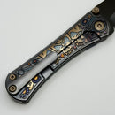 Borka Blades Sean Marfione Ti2 Design Collab SBT Gambler Handles & DLC Star Ground Tanto M390