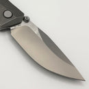 Custom Knife Factory Brat w/ M398 and Titanium/ZircuTi (Consignment)