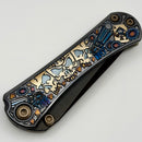 Borka Blades Sean Marfione Ti2 Design Collab SBT Gambler Handles & DLC Star Ground Tanto M390