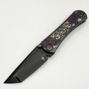 Borka Blades Sean Marfione Ti2 Design Collab SBT Winged Skulls Handles & DLC Star Ground Tanto M390