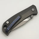 Custom Knife Factory Brat w/ M398 and Titanium/ZircuTi (Consignment)
