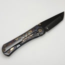 Borka Blades Sean Marfione Ti2 Design Collab SBT Winged Skulls Handles & DLC Star Ground Tanto M390