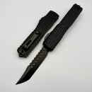 Microtech Ultratech EX - ZBP Hellhound DLC Shadow Signature Series 1119EX-1DLCTSH