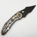 Borka & Sean Marfione Custom One Off Stitch Exp. Serpent w/ Grooved Cosmic Handles & DLC Compound Rocker M390 Blade
