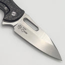 Mechforce Knives Sentry Rick Lala Collab PVD Black Scroll Pattern Titanium & M390 (Consignment)