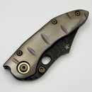Borka & Sean Marfione Custom One Off Stitch Exp. Serpent w/ Grooved Cosmic Handles & DLC Compound Rocker M390 Blade