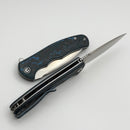 Civivi Mini Praxis Flipper Blue Fat Carbon Handle & S35VN C18026CB-1
