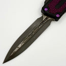 Marfione Custom Scarab 2 Gen 3 Purple Stingray Inlaid Handle & Prototype Baker Forge Stainless Damascus D/E