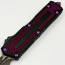 Marfione Custom Scarab 2 Gen 3 Purple Stingray Inlaid Handle & Prototype Baker Forge Stainless Damascus D/E