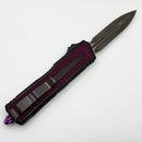 Marfione Custom Scarab 2 Gen 3 Purple Stingray Inlaid Handle & Prototype Baker Forge Stainless Damascus D/E