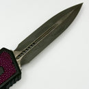 Marfione Custom Scarab 2 Gen 3 Purple Stingray Inlaid Handle & Prototype Baker Forge Stainless Damascus D/E