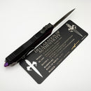 Marfione Custom Scarab 2 Gen 3 Purple Stingray Inlaid Handle & Prototype Baker Forge Stainless Damascus D/E