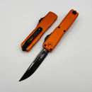 Microtech UTX-70 Gen IV w/ Orange Handle & Black S/E M390MK 11484-1OR