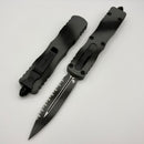 Microtech Dirac Delta Urban War Paint Full-Serrated D/E Signature Series 227-3UWPS