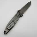 Microtech Socom Elite Full-Serrated Tanto Edge Manual Weathered Metal Apocalyptic 161-12APWME