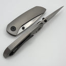 Dalibor Bergam Asgard w/ Titanium Integral Handle w/ DLC Accents & Satin M390 One Per Household