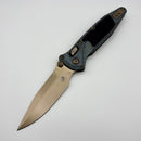 Marfione Select Microtech Socom Ram-Lok Bronzed Stonewashed Antique Denim Titanium Textured Inlaid Handles w/ Bronze Spear Point Stonewash M390MK 160RL-13SMS3