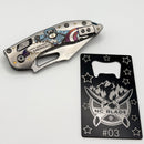 Marfione Select Manual M-Stitch RAM LOK (Fourth of July In House Modified Handles and Backspacer)