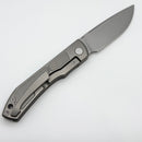 Uldanov Custom Knives Sierra w/ Milled Titanium & S90V Front Flipper