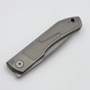 Uldanov Custom Knives Sierra w/ Milled Titanium & S90V Front Flipper