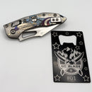 Marfione Select Manual M-Stitch RAM LOK (Fourth of July In House Modified Handles and Backspacer)