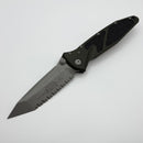 Microtech Socom Elite Manual Tanto Full Serrated Apocalyptic w/ Woodland Handle 161-12APWL