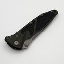 Microtech Socom Elite Manual Tanto Full Serrated Apocalyptic w/ Woodland Handle 161-12APWL